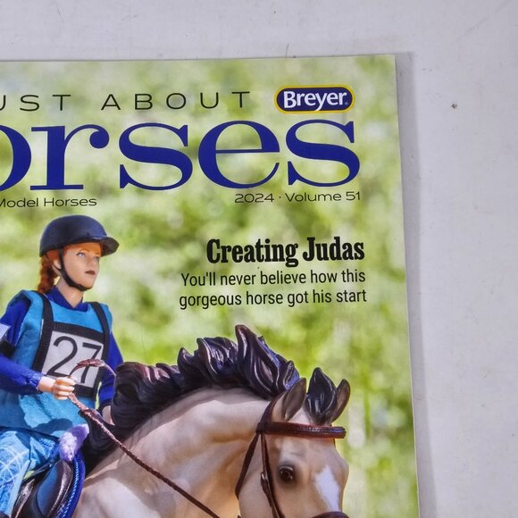 Breyer Just About Horses Magazine Volume 51 2024 Edition Collecting Guide JAH - Picture 2 of 8